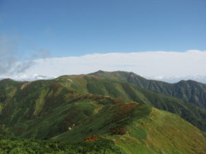 飯豊本山～御西岳