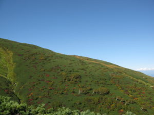 素晴らしい山肌