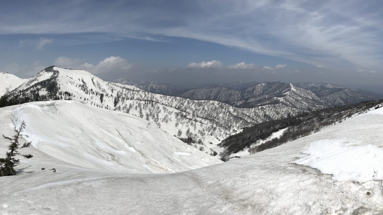 坪入山・稲子山方面