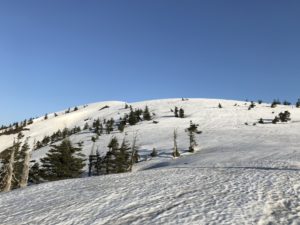 丸山岳への最後の登り