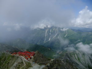 笠ヶ岳方面