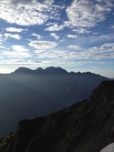 穂高連峰