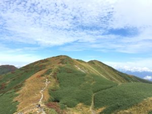 胎内山方面