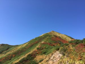 大日岳のピラミッドピーク